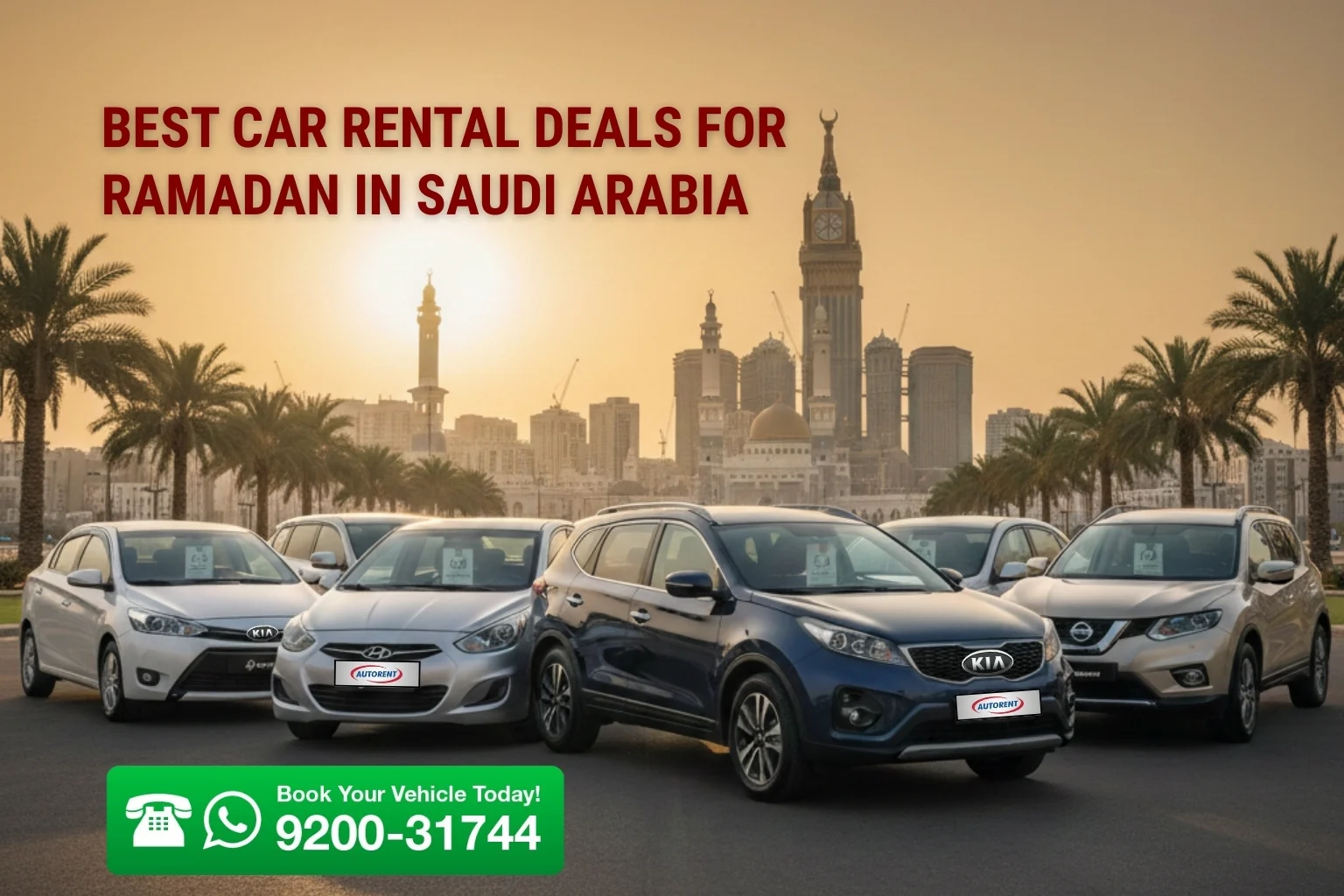 Best Car Rental Deals for Ramadan in Saudi Arabia with Autorent